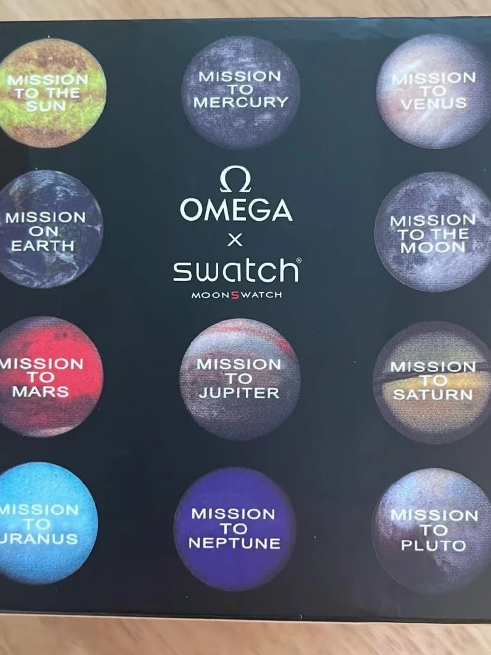 Omega swatch mission to the SUN